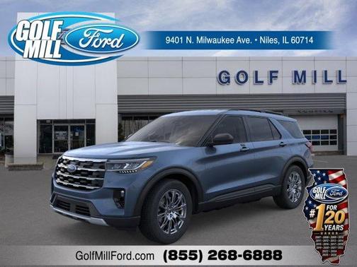 Medium Blue Metallic 2026 Ford Explorer Active