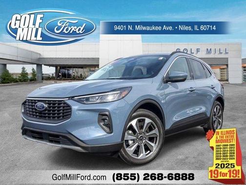 Vapor Blue 2025 Ford Escape Platinum