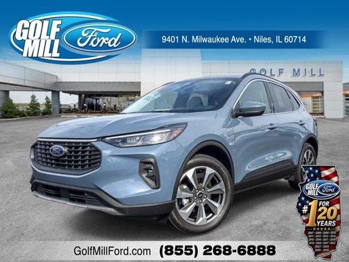 Vapor Blue 2025 Ford Escape Platinum