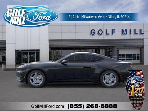 Shadow Black 2026 Ford Mustang EcoBoost