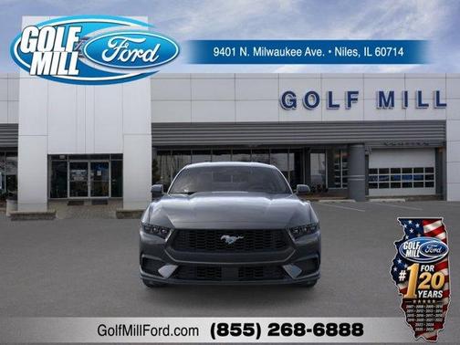 Shadow Black 2026 Ford Mustang EcoBoost