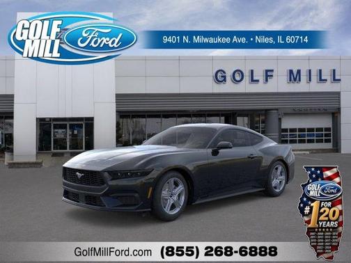 Shadow Black 2026 Ford Mustang EcoBoost