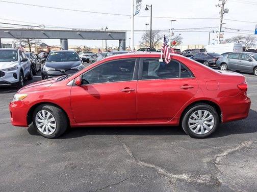 Barcelona Red Metallic 2013 Toyota Corolla LE