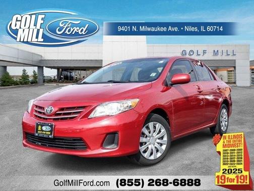 Barcelona Red Metallic 2013 Toyota Corolla LE