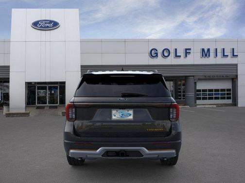 Agate Black Metallic 2026 Ford Explorer Tremor