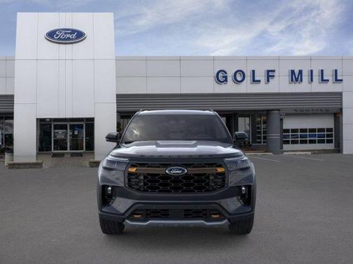 Agate Black Metallic 2026 Ford Explorer Tremor