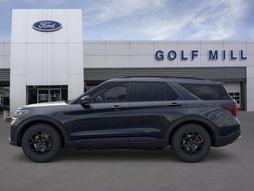 Agate Black Metallic 2026 Ford Explorer Tremor