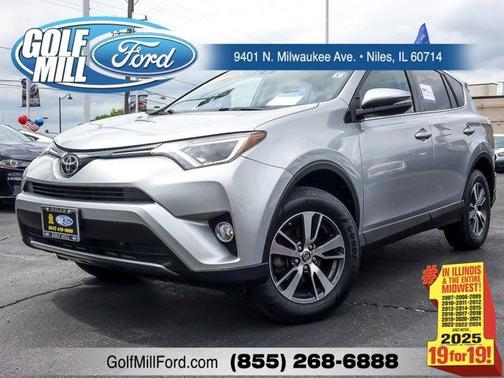 Silver Sky Metallic 2018 Toyota RAV4 XLE