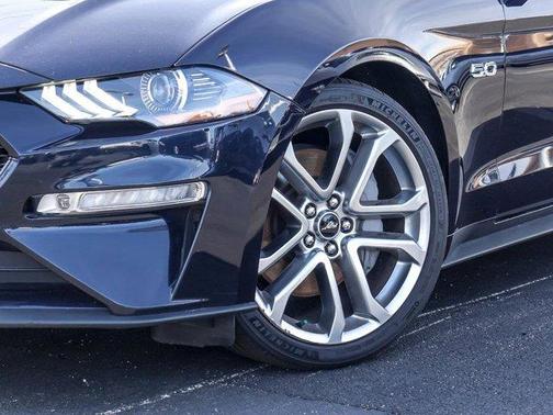 Antimatter Blue Metallic 2021 Ford Mustang GT Premium