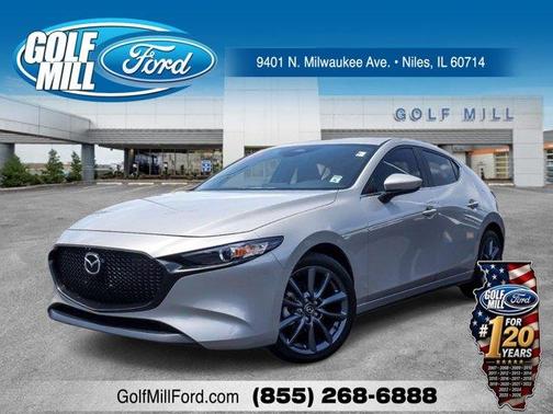 Platinum Quartz Metallic 2025 Mazda Mazda3 FWD w/Preferred Package