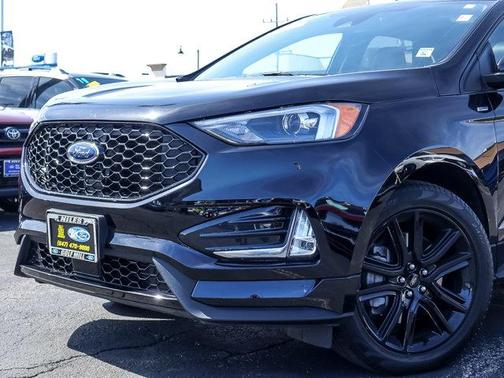 Black Metallic 2023 Ford Edge ST Line