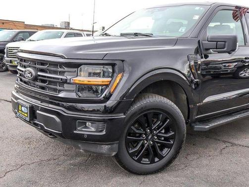 Agate Black Metallic 2024 Ford F-150 XLT