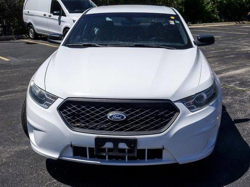 White 2015 Ford Sedan Police Interceptor Base