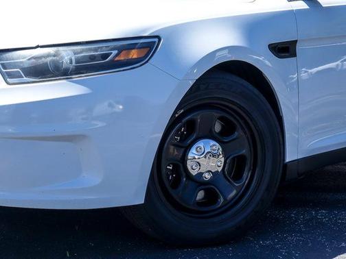 White 2015 Ford Sedan Police Interceptor Base