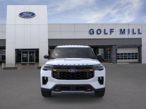 Space White Metallic 2026 Ford Explorer Tremor
