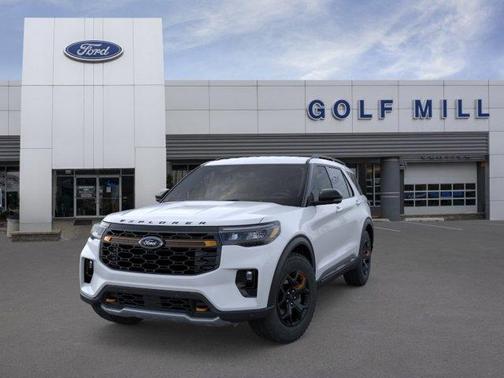 Space White Metallic 2026 Ford Explorer Tremor