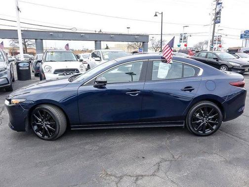 Deep Crystal Blue Mica 2025 Mazda Mazda3 FWD w/Select Package