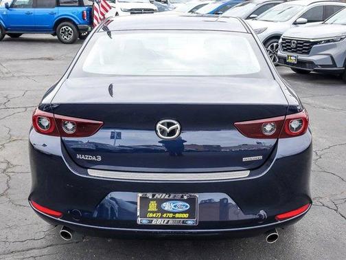 Deep Crystal Blue Mica 2025 Mazda Mazda3 FWD w/Select Package