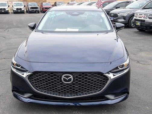 Deep Crystal Blue Mica 2025 Mazda Mazda3 FWD w/Select Package