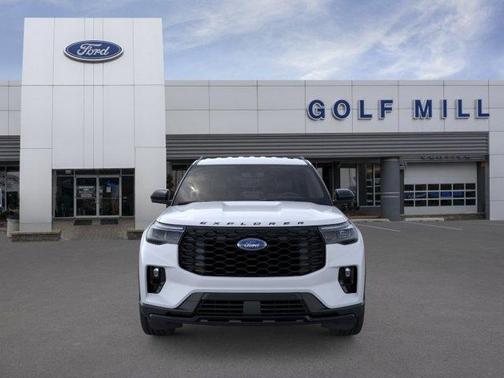 Space White Metallic 2026 Ford Explorer ST-Line