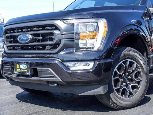 Agate Black Metallic 2021 Ford F-150 XLT