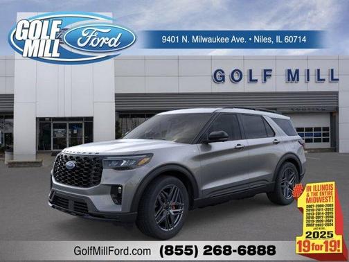 Carbonized Gray Metallic 2026 Ford Explorer ST-Line
