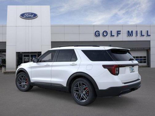 Star White 2026 Ford Explorer ST-Line