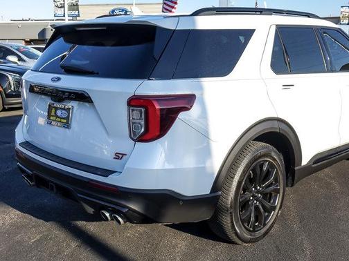 White Metallic 2020 Ford Explorer ST