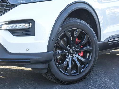 White Metallic 2020 Ford Explorer ST