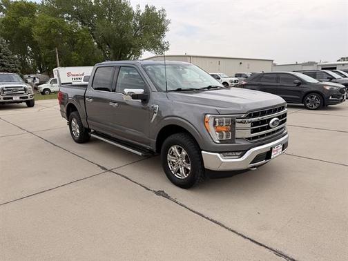 Gray Metallic 2021 Ford F-150 Lariat
