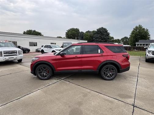 Rapid Red Metallic Tinted Clearcoat 2026 Ford Explorer ST