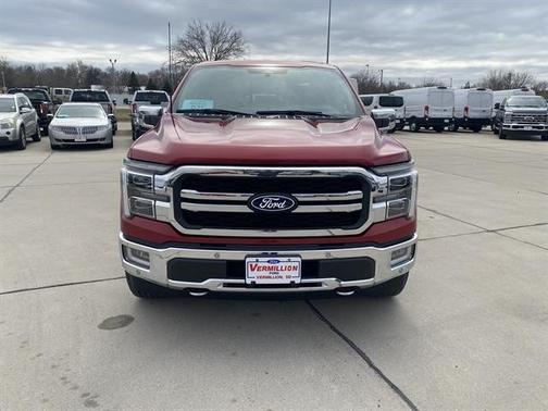 Rapid Red Metallic Tinted Clearcoat 2024 Ford F-150 Lariat
