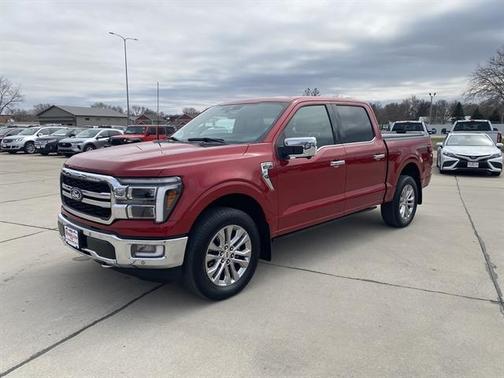 Rapid Red Metallic Tinted Clearcoat 2024 Ford F-150 Lariat