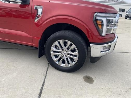Rapid Red Metallic Tinted Clearcoat 2024 Ford F-150 Lariat