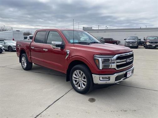 Rapid Red Metallic Tinted Clearcoat 2024 Ford F-150 Lariat