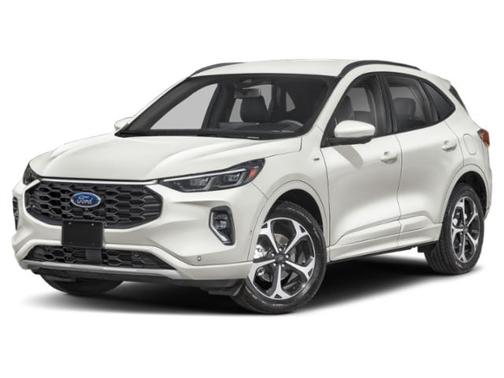 Star White Metallic Tri-Coat 2023 Ford Escape ST-Line Elite