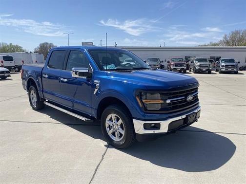 Atlas Blue Metallic 2024 Ford F-150 XLT