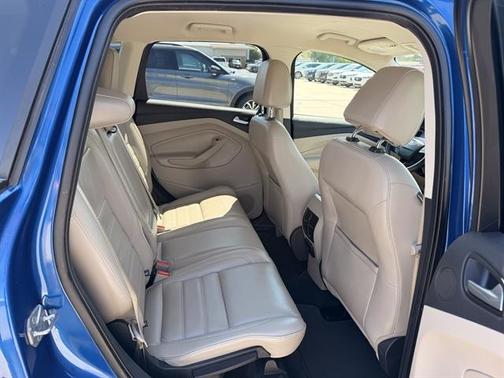 Lightning Blue Metallic 2017 Ford Escape Titanium
