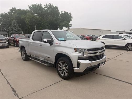 Silver Ice Metallic 2021 Chevrolet Silverado 1500 LT