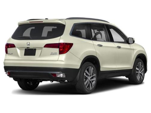White Diamond Pearl 2018 Honda Pilot Elite