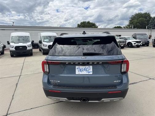 Vapor Blue Metallic 2026 Ford Explorer Active w-200A Pkg