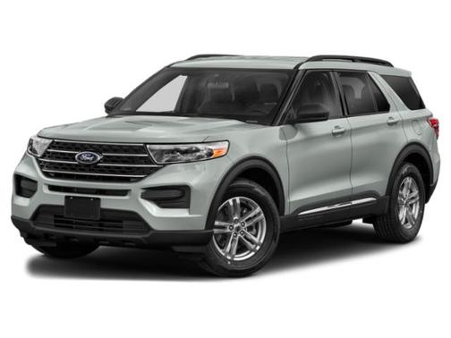 Silver Spruce Metallic 2020 Ford Explorer XLT