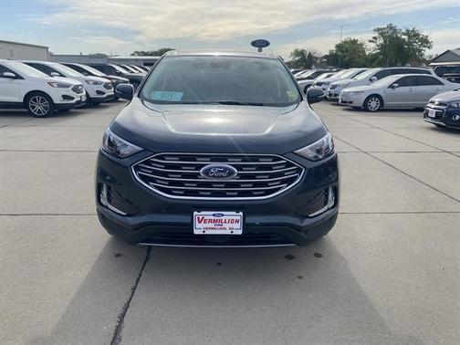 Stone Blue Metallic 2024 Ford Edge Titanium