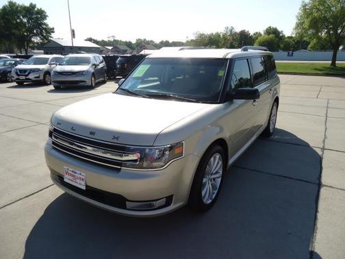 White Gold 2017 Ford Flex SEL
