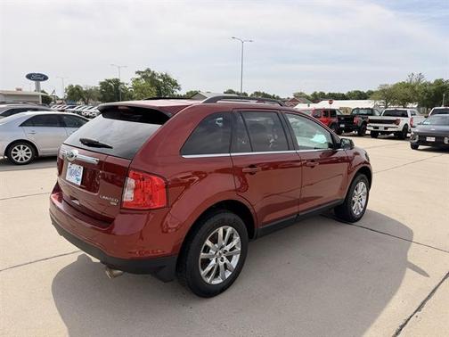 Sunset Metallic 2014 Ford Edge Limited