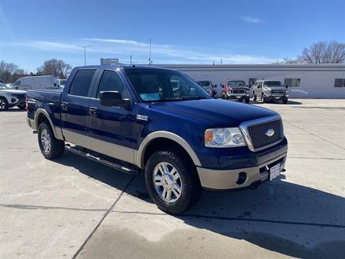 Dark Blue Pearl Clearcoat Metallic 2008 Ford F-150 Lariat