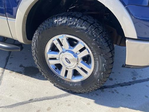 Dark Blue Pearl Clearcoat Metallic 2008 Ford F-150 Lariat