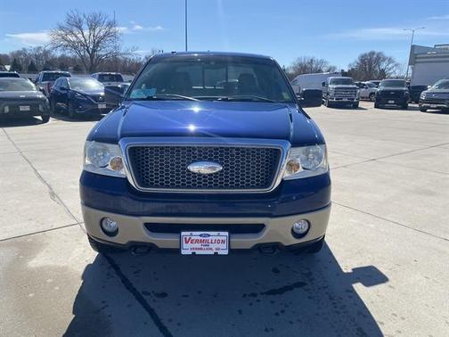Dark Blue Pearl Clearcoat Metallic 2008 Ford F-150 Lariat