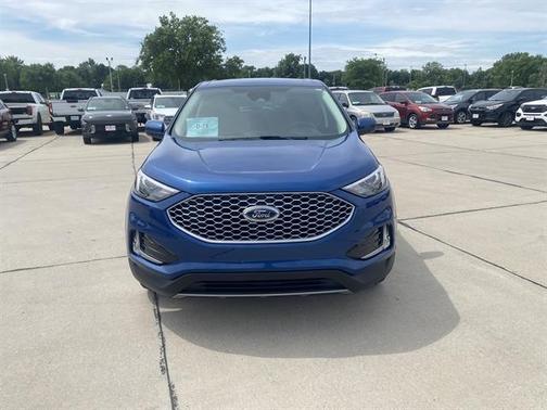 Atlas Blue Metallic 2023 Ford Edge SEL