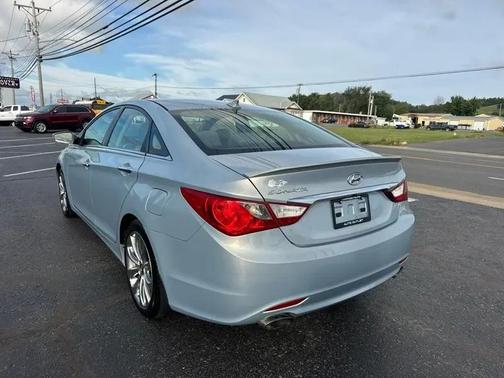 Blue 2013 Hyundai SONATA Limited